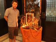 home shrine to Lakshmi