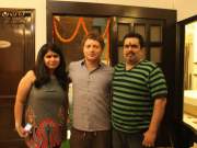 with our wonderful hosts Megha and Aman