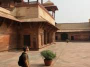 fatehpur courtyard