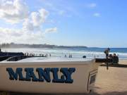 morning stroll, manly beach