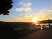 sunshine over the yacht club