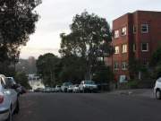 our street towards the yacht club