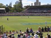 england bowling to australia